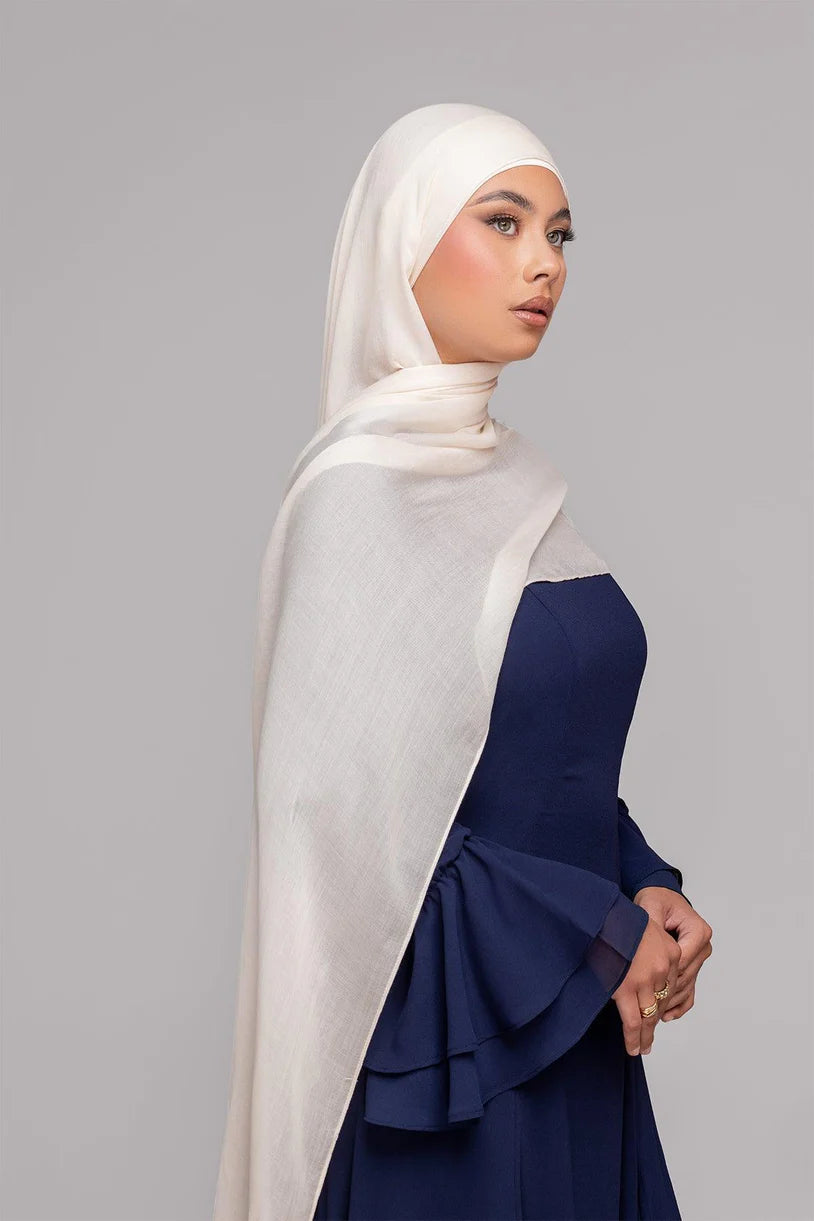 Modal Matching Hijab Set- Pearl