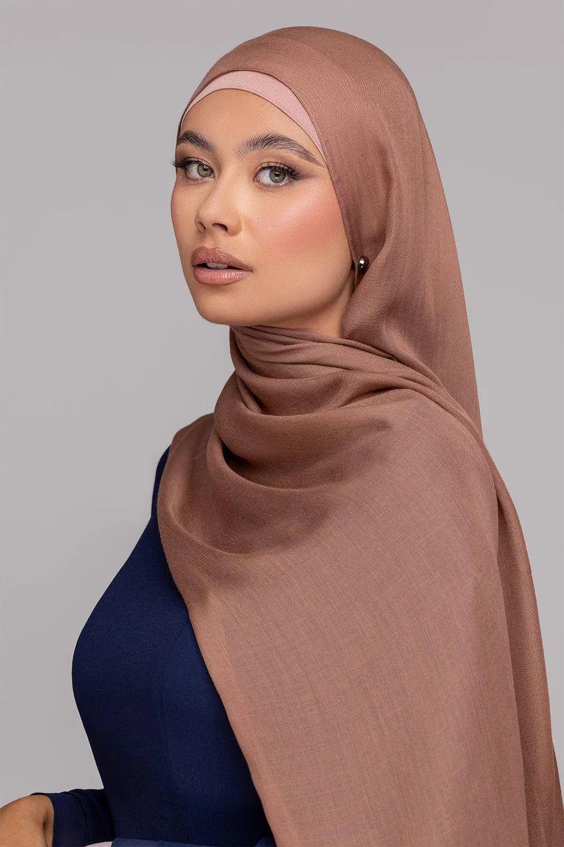 Modal Matching Hijab Set- Hibiscus