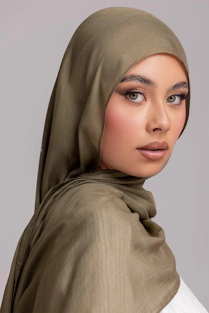 Modal Matching Hijab Set- Cactus