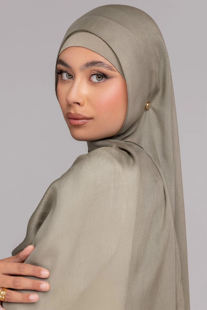 Modal Matching Hijab Set- Eucalyptus