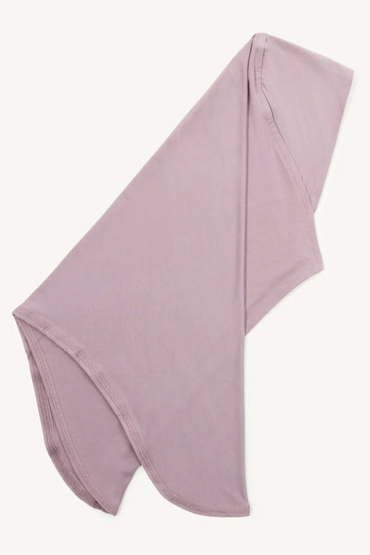 Amira Bamboo Jersey Instant Hijab - Purple Dove (Girls)