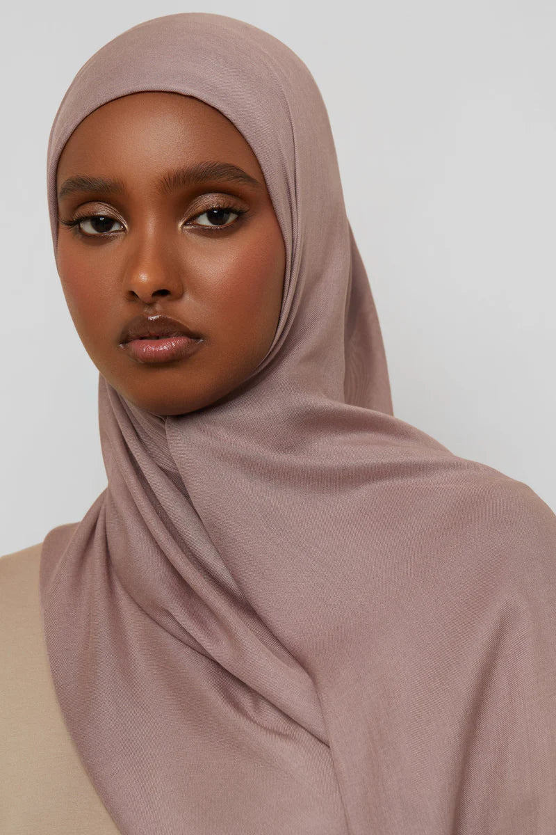 Bamboo Woven Hijab - Antler