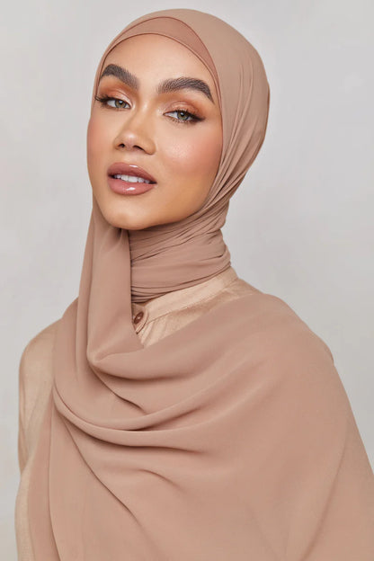 Chiffon LITE Hijab - Ginger Snap