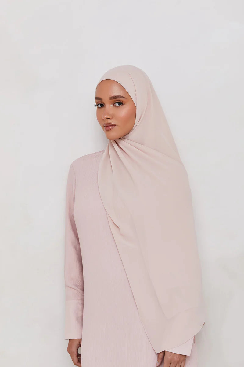 Chiffon LITE Hijab - Mushroom