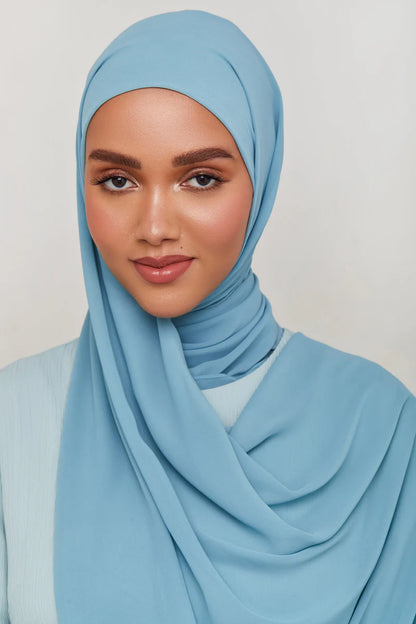 Chiffon LITE Hijab - Stillwater