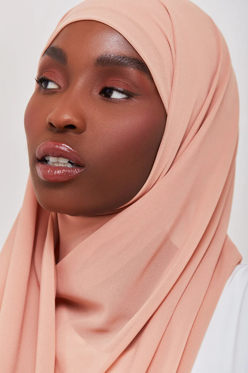 Essential Chiffon Hijab - Cafe Creme