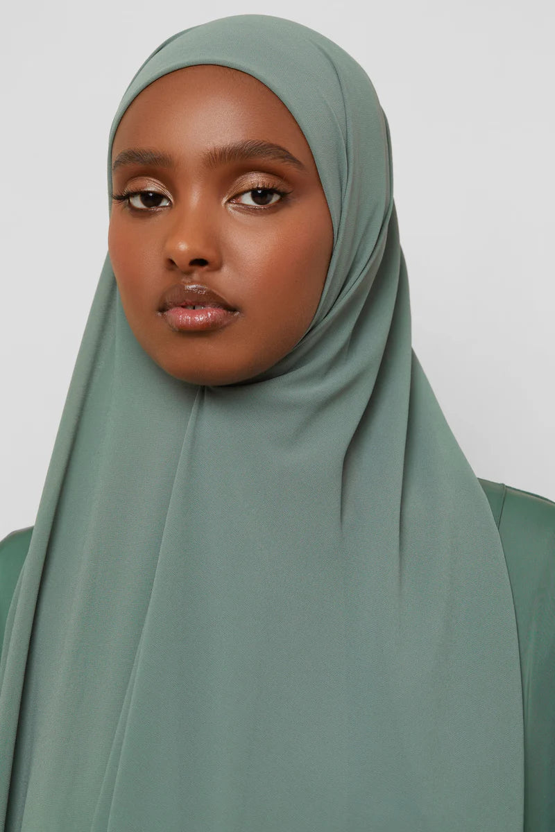 Essential Chiffon Hijab - Chinois Green