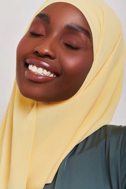 Essential Chiffon Hijab - Daffodil