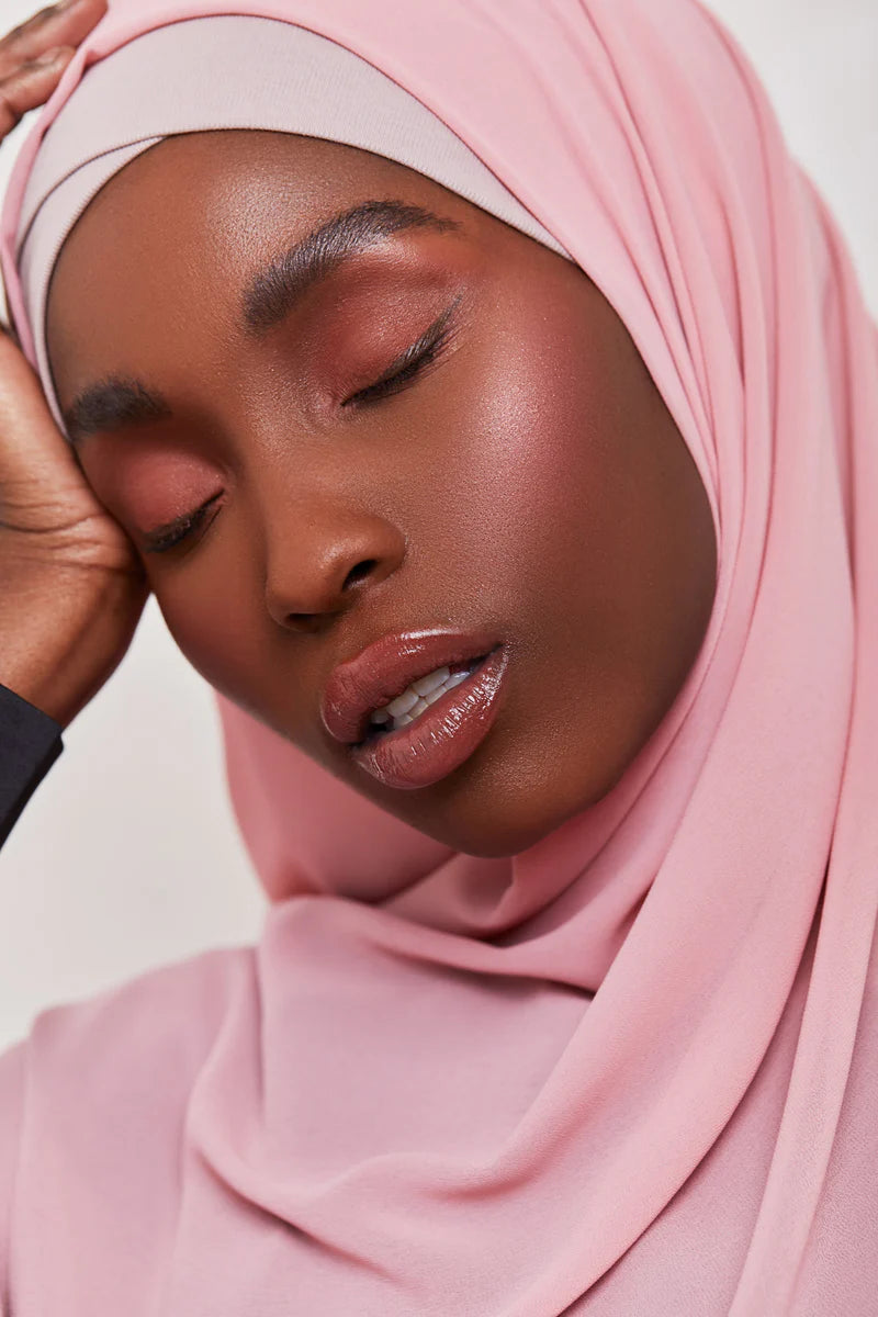 Essential Chiffon Hijab - Dusty Rose