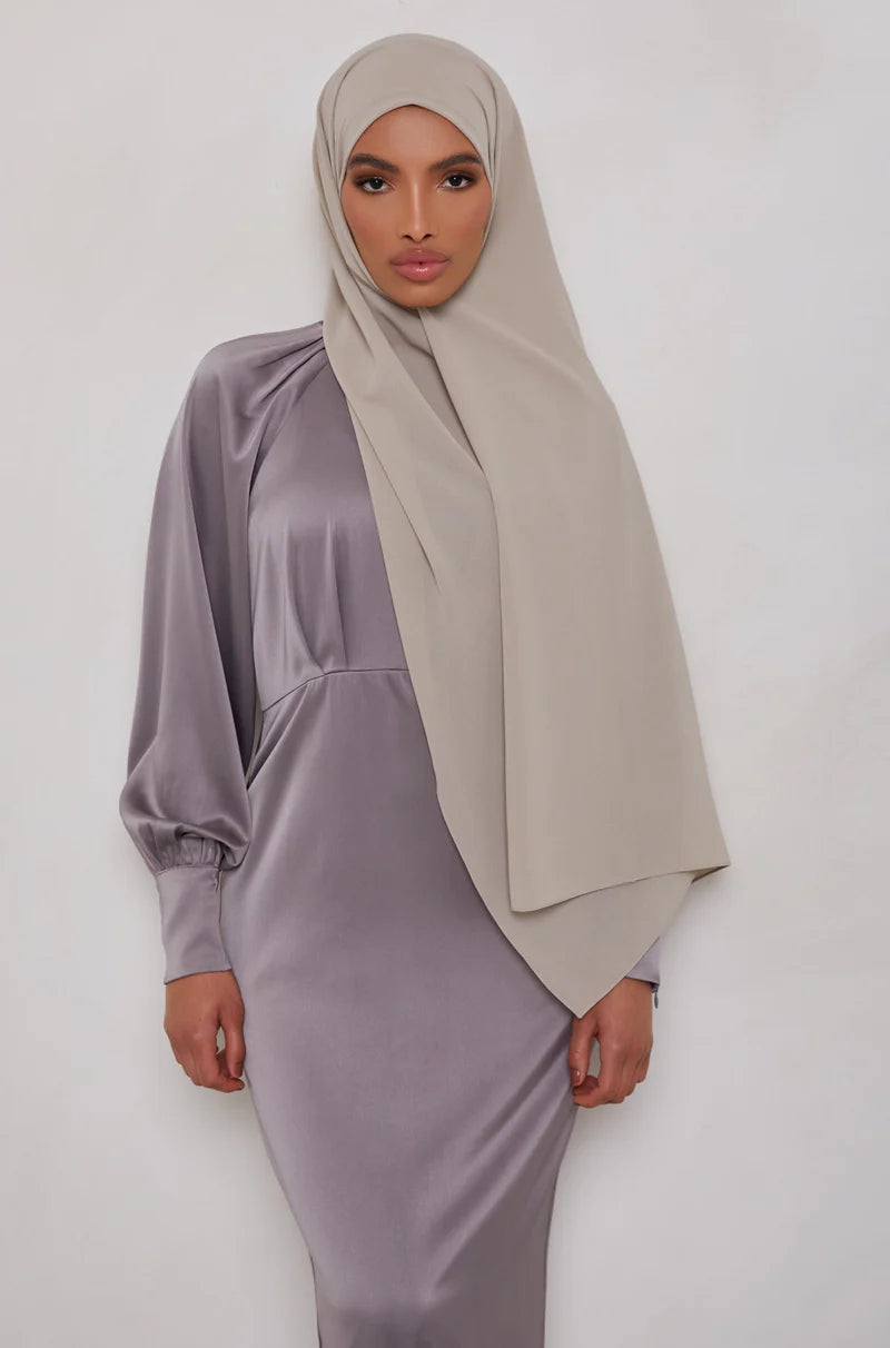 Essential Chiffon Hijab - Fossil