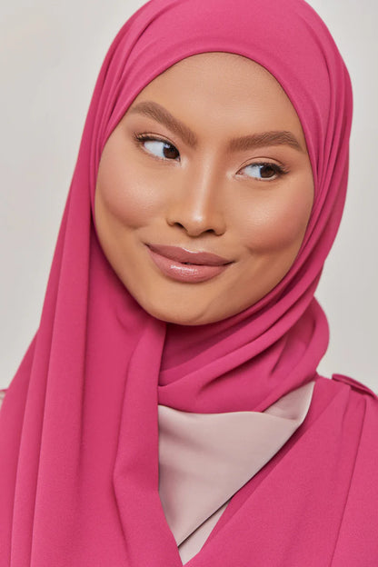 Essential Chiffon Hijab - Magenta