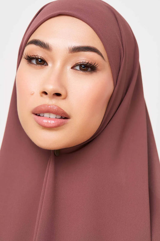 Essential Chiffon Hijab - Marron