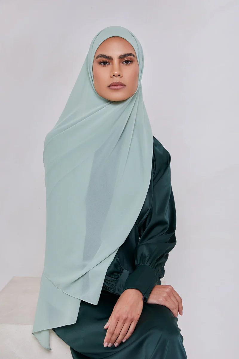 Essential Chiffon Hijab - Mint Tea