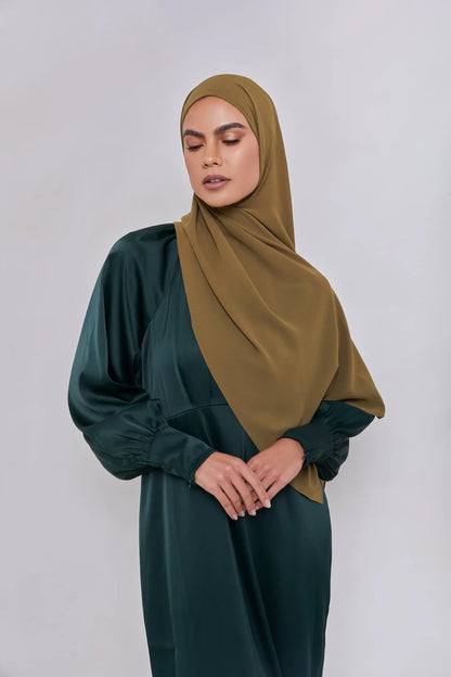 Essential Chiffon Hijab - Olive