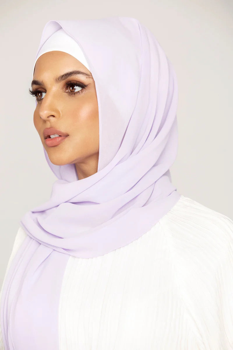 Essential Chiffon Hijab - Pastel Lilac