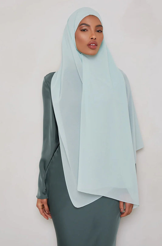 Essential Chiffon Hijab - Pastel Mint