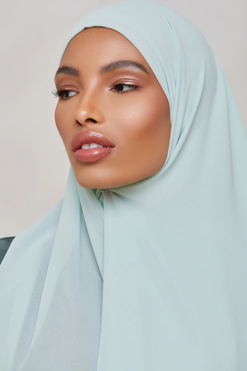 Essential Chiffon Hijab - Pastel Mint