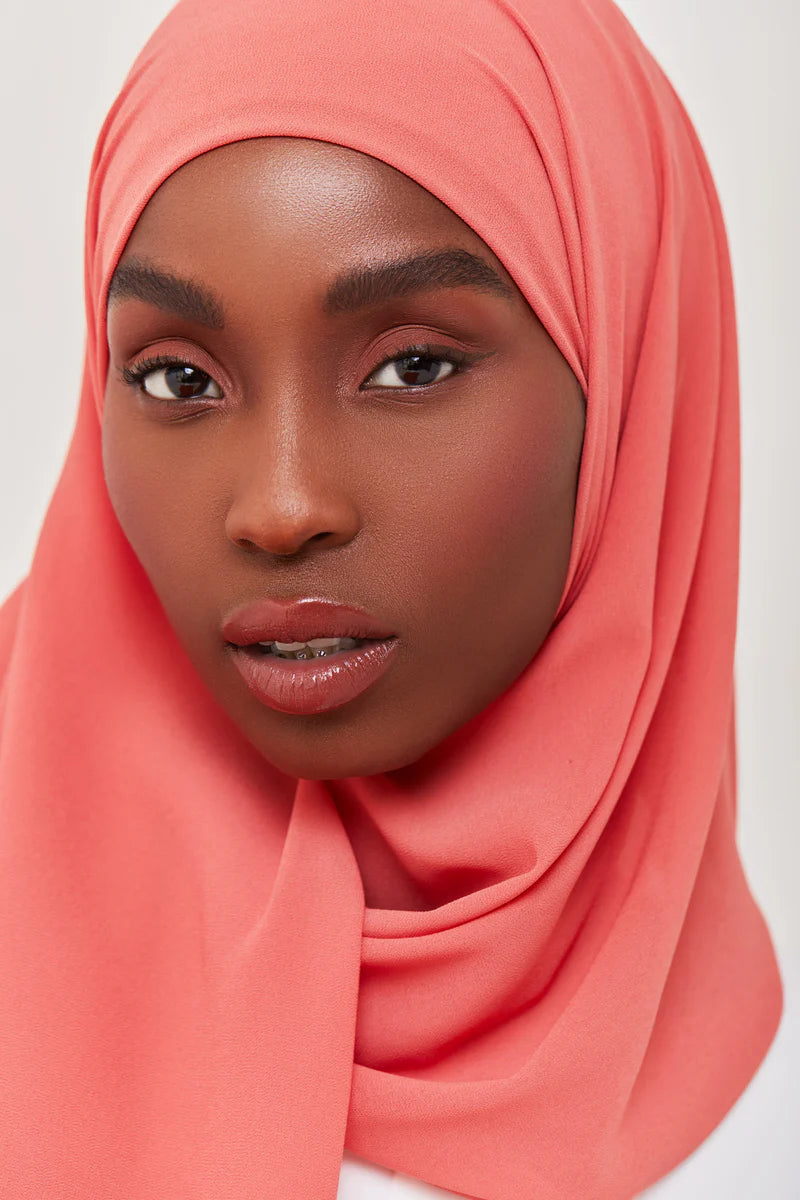 Essential Chiffon Hijab - Salmon