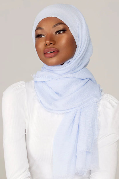 Everyday Crinkle Hijab - Hydrangea