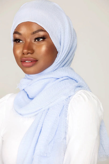 Everyday Crinkle Hijab - Hydrangea