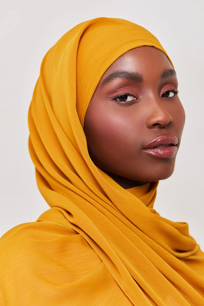 Georgette Crepe Hijab - Cider