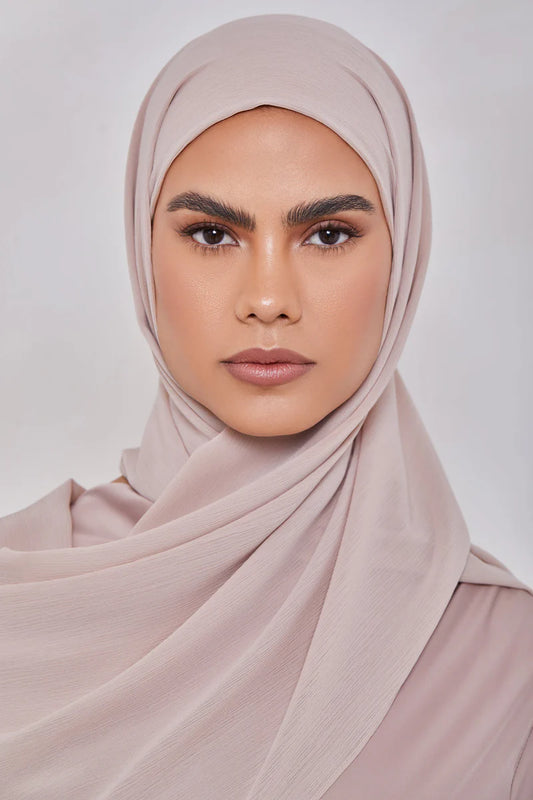 Georgette Crepe Hijab - Rosé