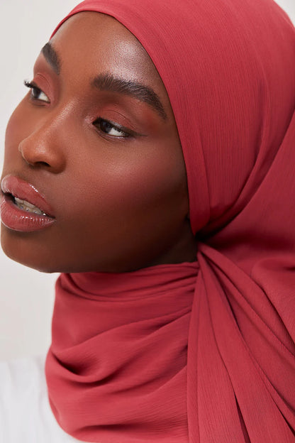 Georgette Crepe Hijab - Sumac