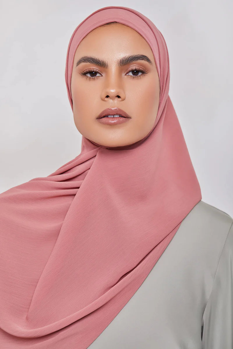 Georgette Crepe Hijab - Tamarind