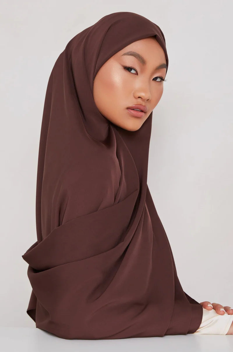 Medina Silk Hijab - Earth