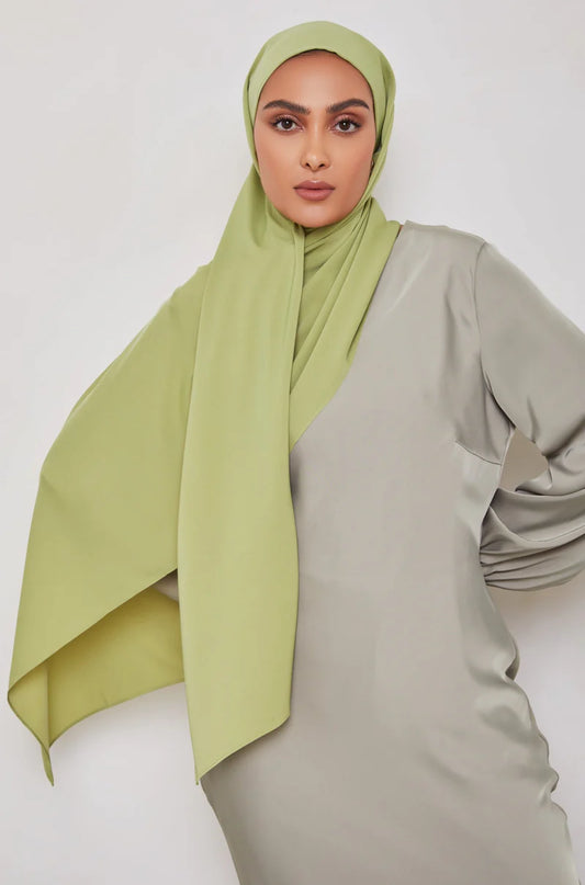 Medina Silk Hijab - Garden